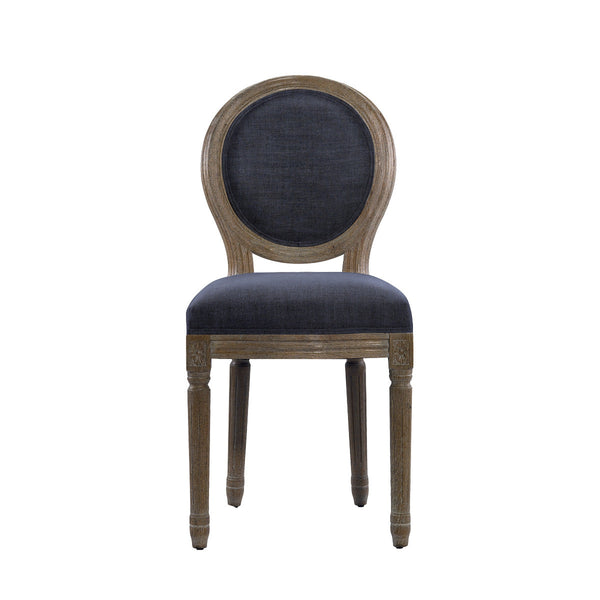 French mini linen chair