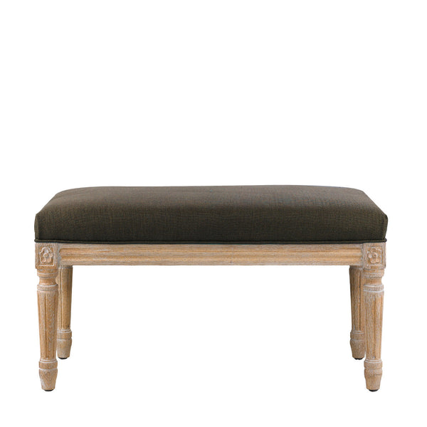 Банкетка French smaller linen bench