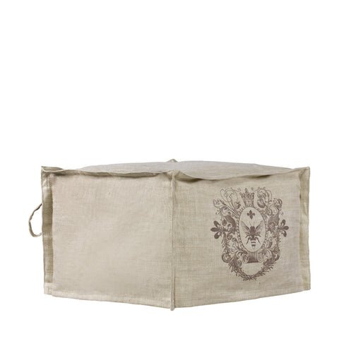 Пуфик SABENA SHORT POUF BEIGE LINEN