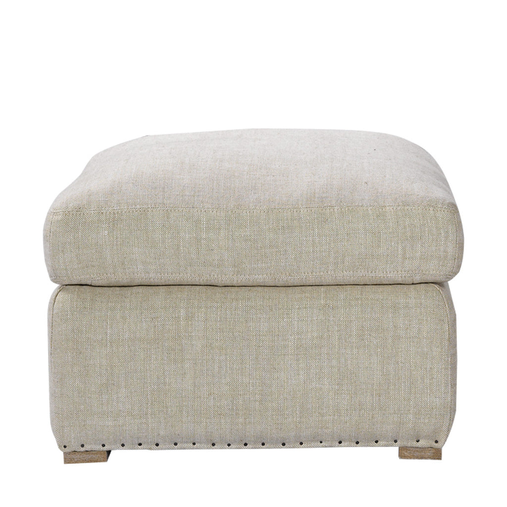 Квадратный пуфик WINSLOW OTTOMAN BEIGE
