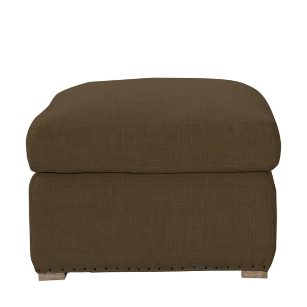 Пуфик WINSLOW OTTOMAN BROWN