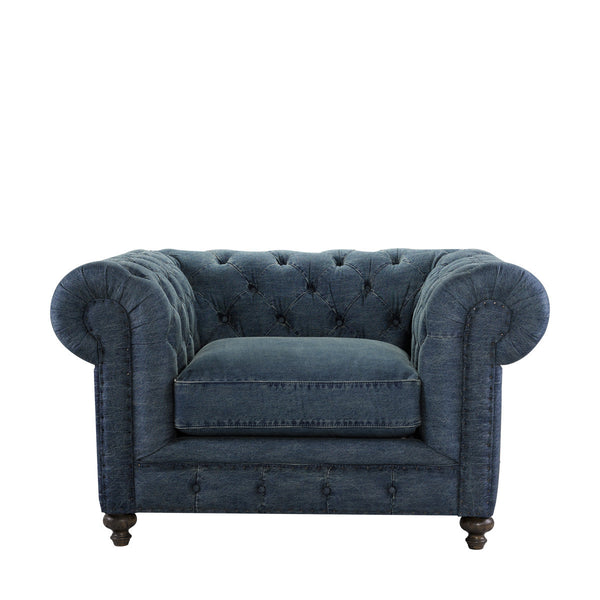 Джинсовое кресло Cigar Club DENIM Chair