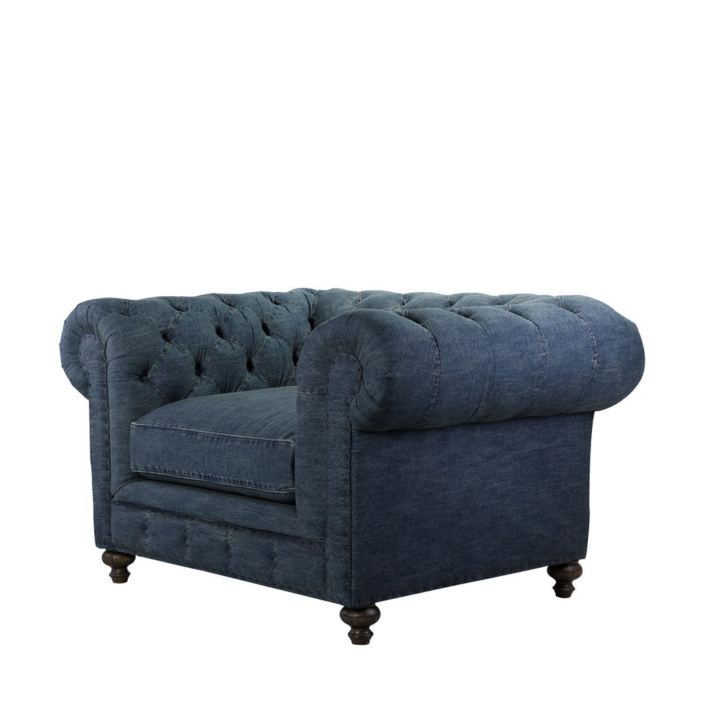 Джинсовое кресло Cigar Club DENIM Chair