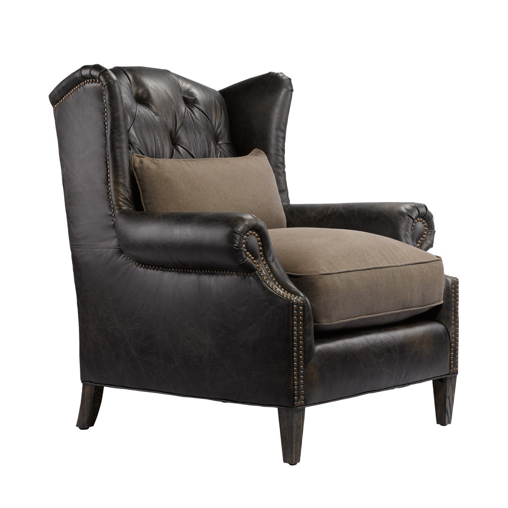 Кожаное кресло LAURAN ARMCHAIR