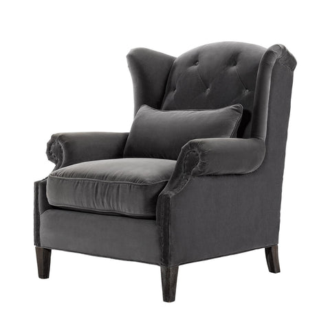 Lauran Velvet Arm Chair