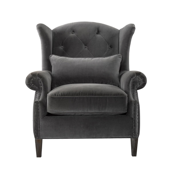 Lauran Velvet Arm Chair