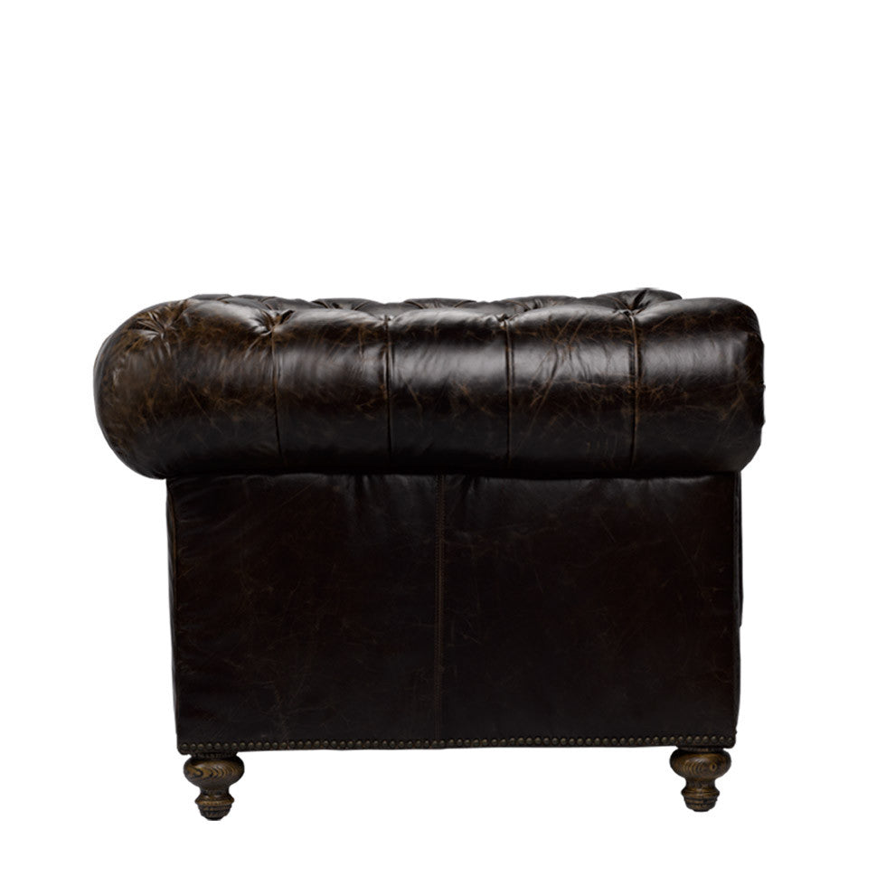 Кресло Честерфилд CIGAR CLUB LEATHER ARMCHAIR