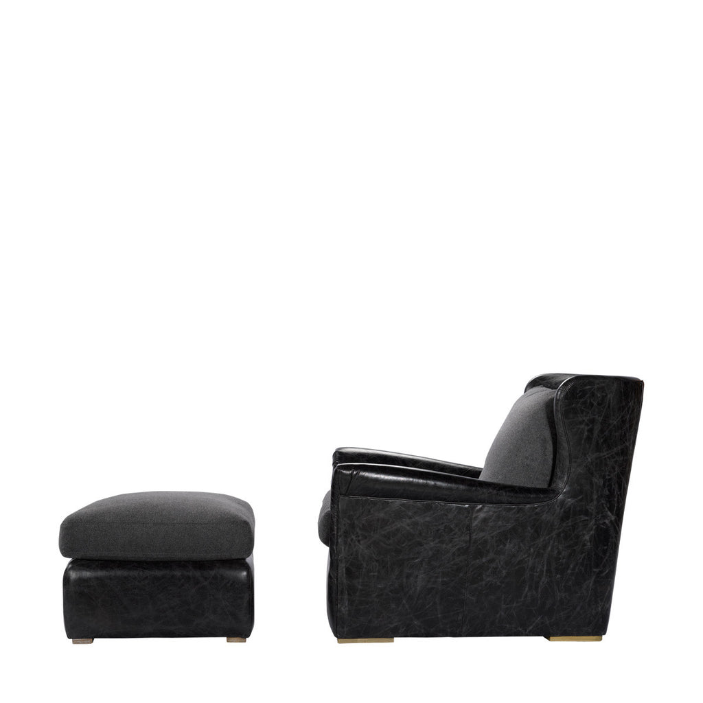 Кресло WINSLOW LEATHER LOUNGE CHAIR