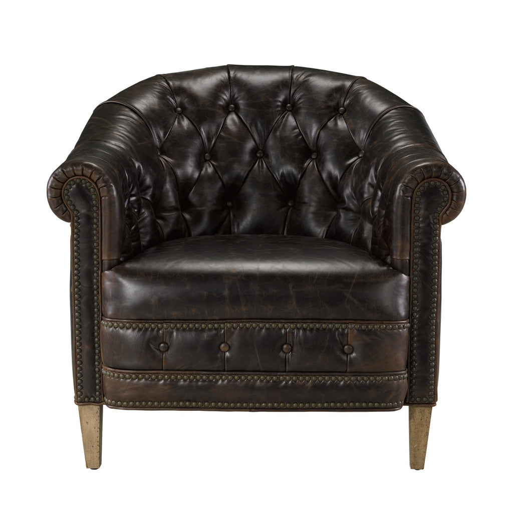 Кожаное кресло CHAMBERY LEATHER ARMCHAIR
