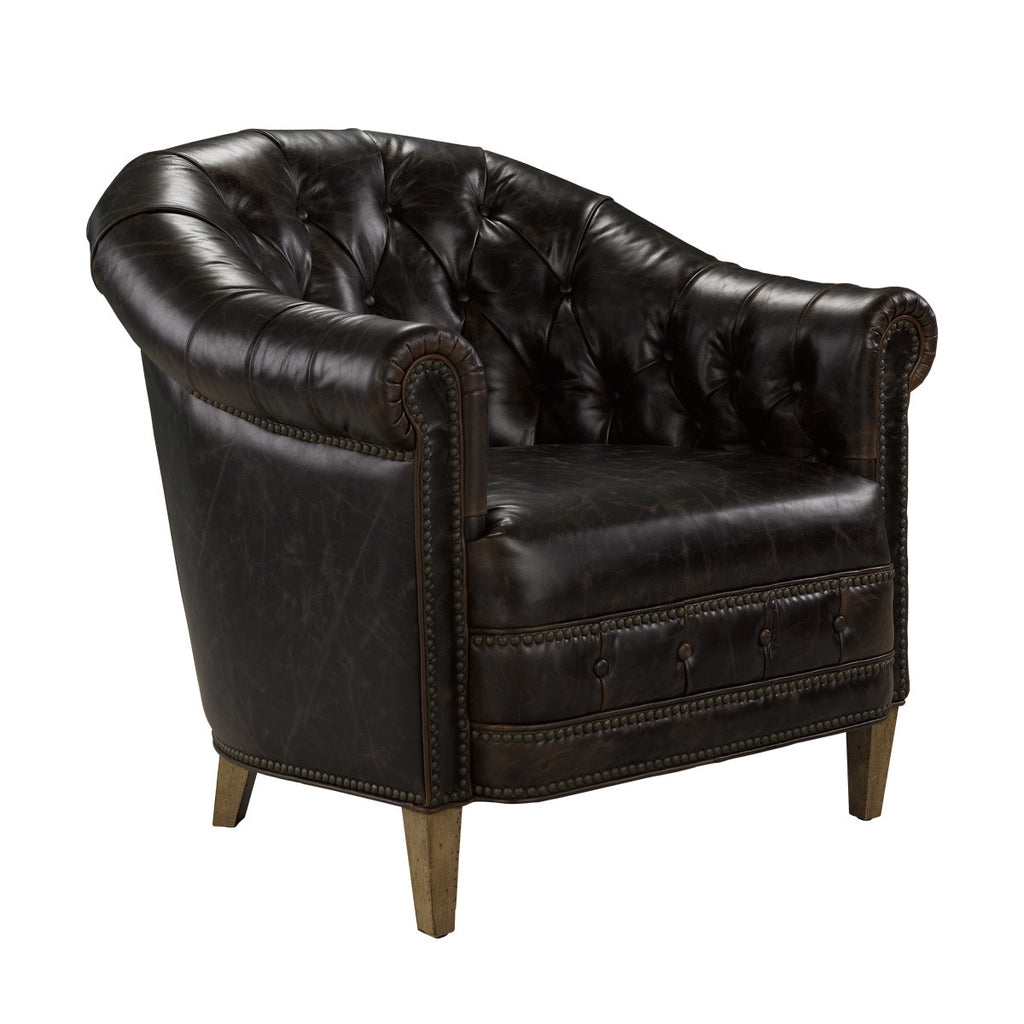 Кожаное кресло CHAMBERY LEATHER ARMCHAIR