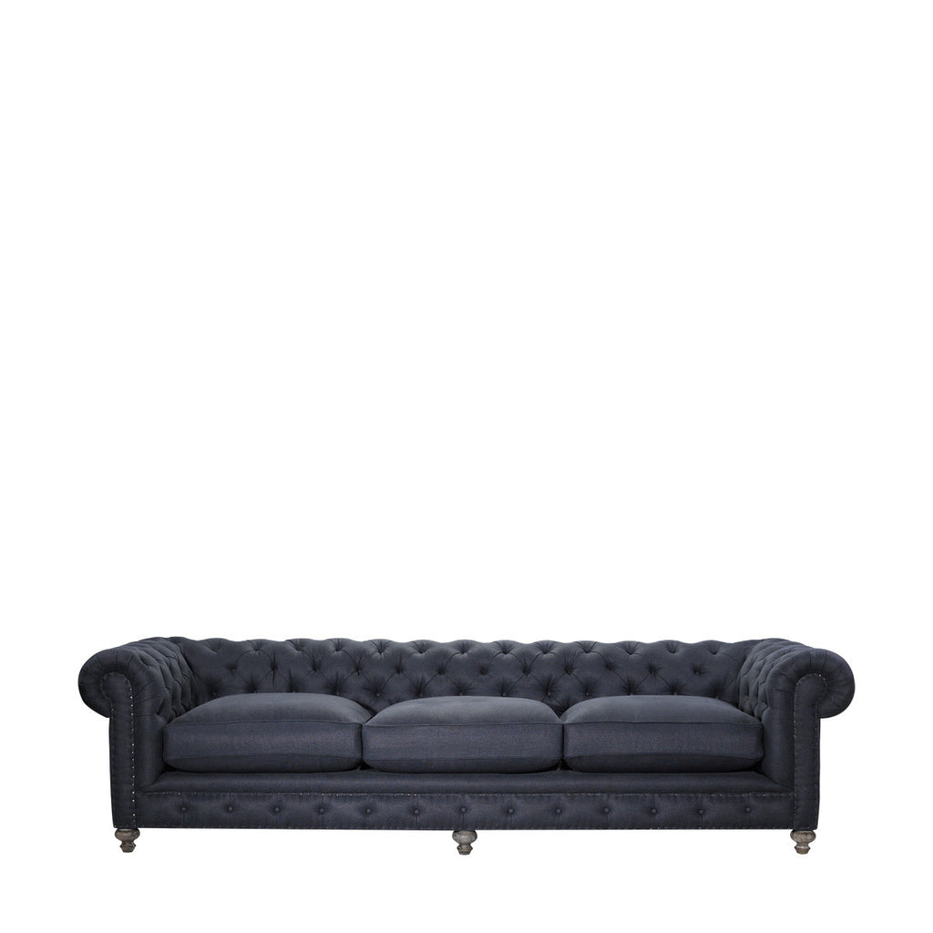 Классический диван 118'' CIGAR CLUB Indigo SOFA