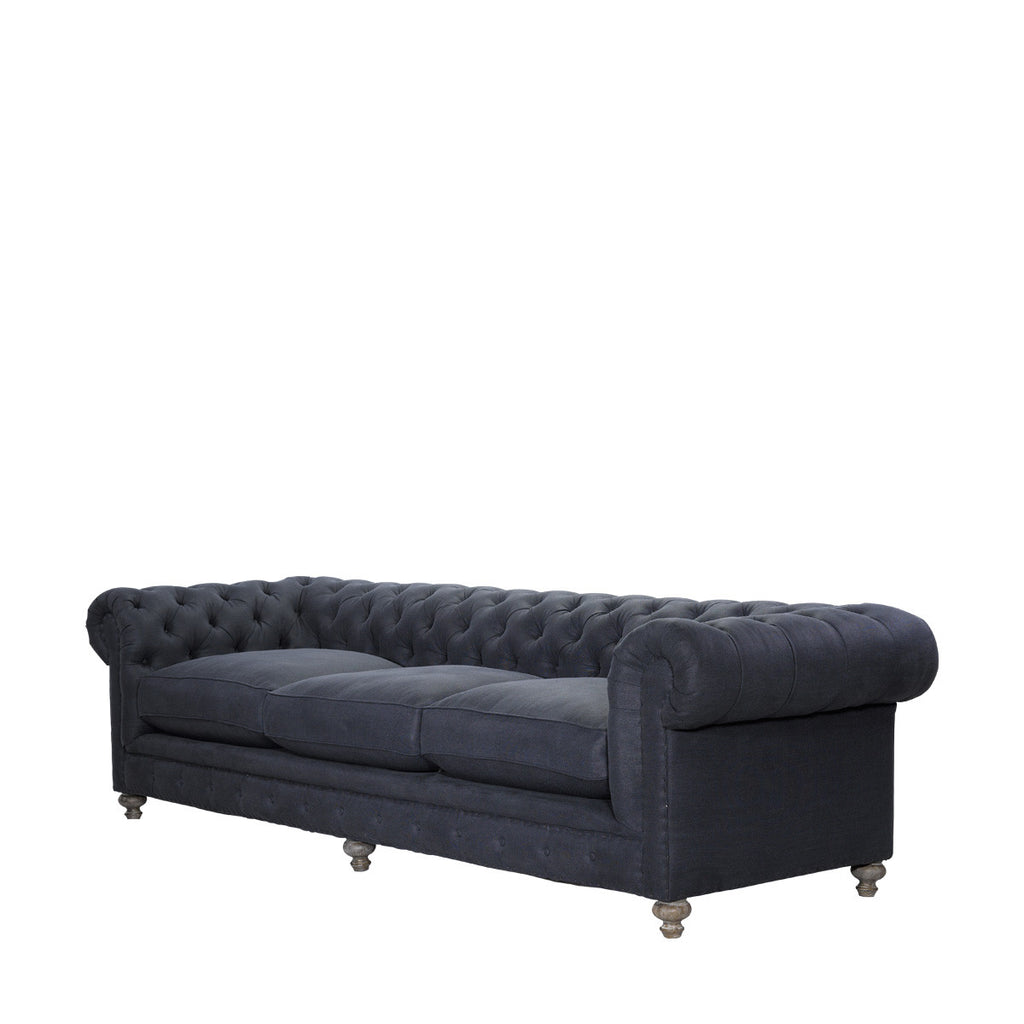 Классический диван 118'' CIGAR CLUB Indigo SOFA