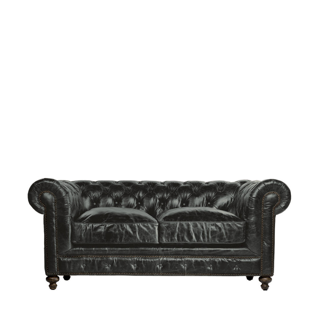 Кожаный диван 77" CIGAR CLUB LEATHER SOFA