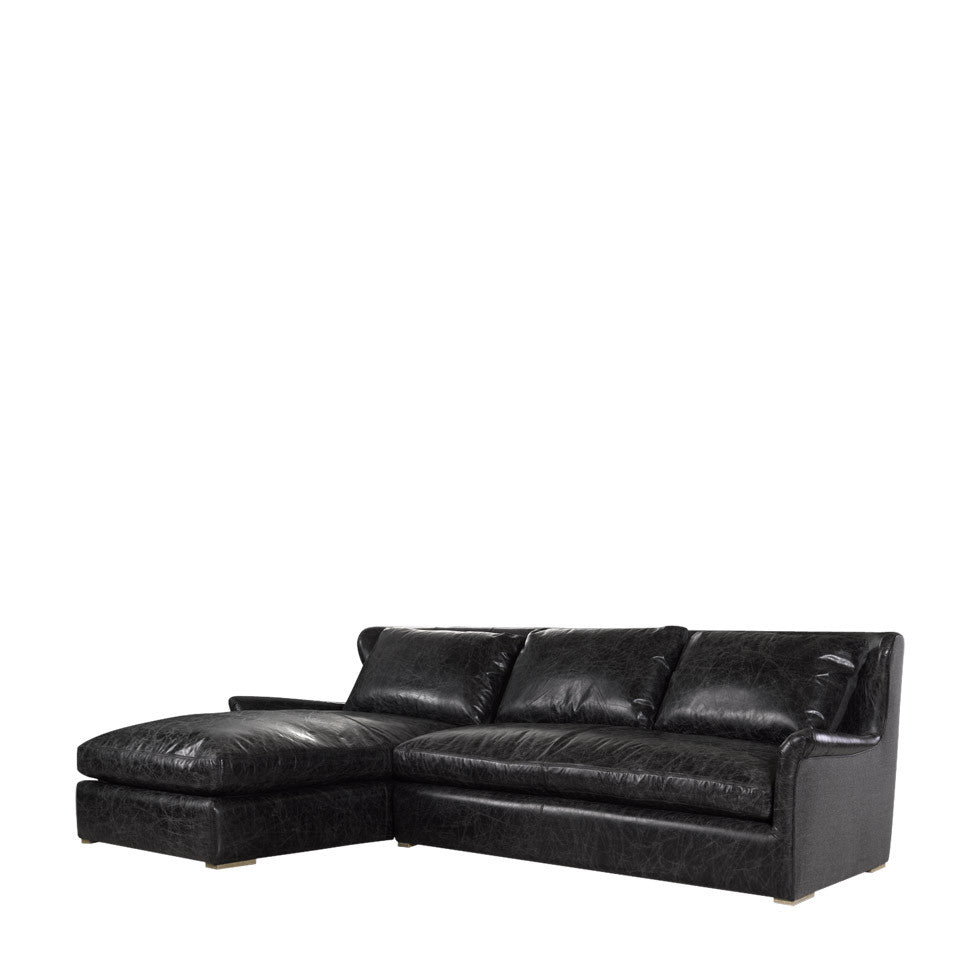Дорогой диван WINSLOW LEATHER & WOOL SECTIONAL