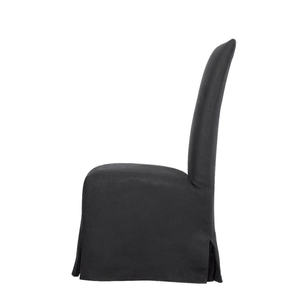 Стул Flandia Black Slip Covered Chair