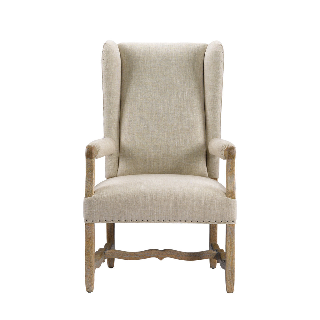 Стул BELGIUM WING LINEN ARM CHAIR