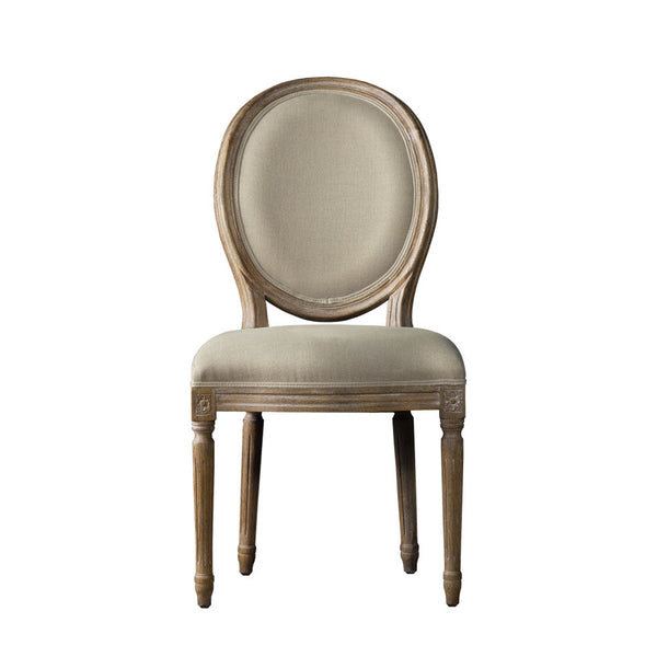 Винтажный стул VINTAGE LOUIS ROUND SIDE CHAIR