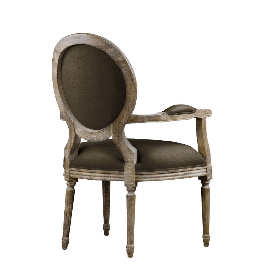 Стул VINTAGE LOUIS ROUND ARM CHAIR