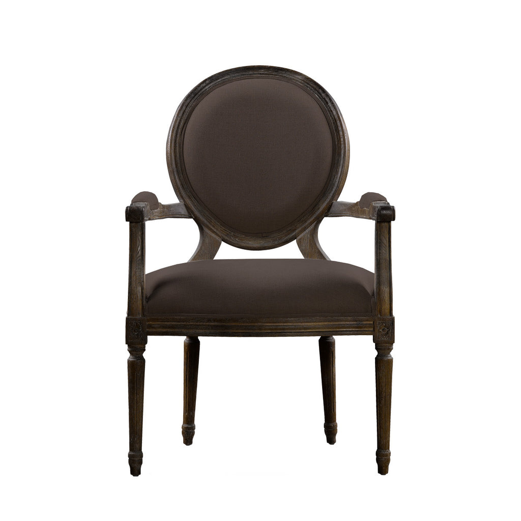Стул VINTAGE LOUIS ROUND ARM CHAIR
