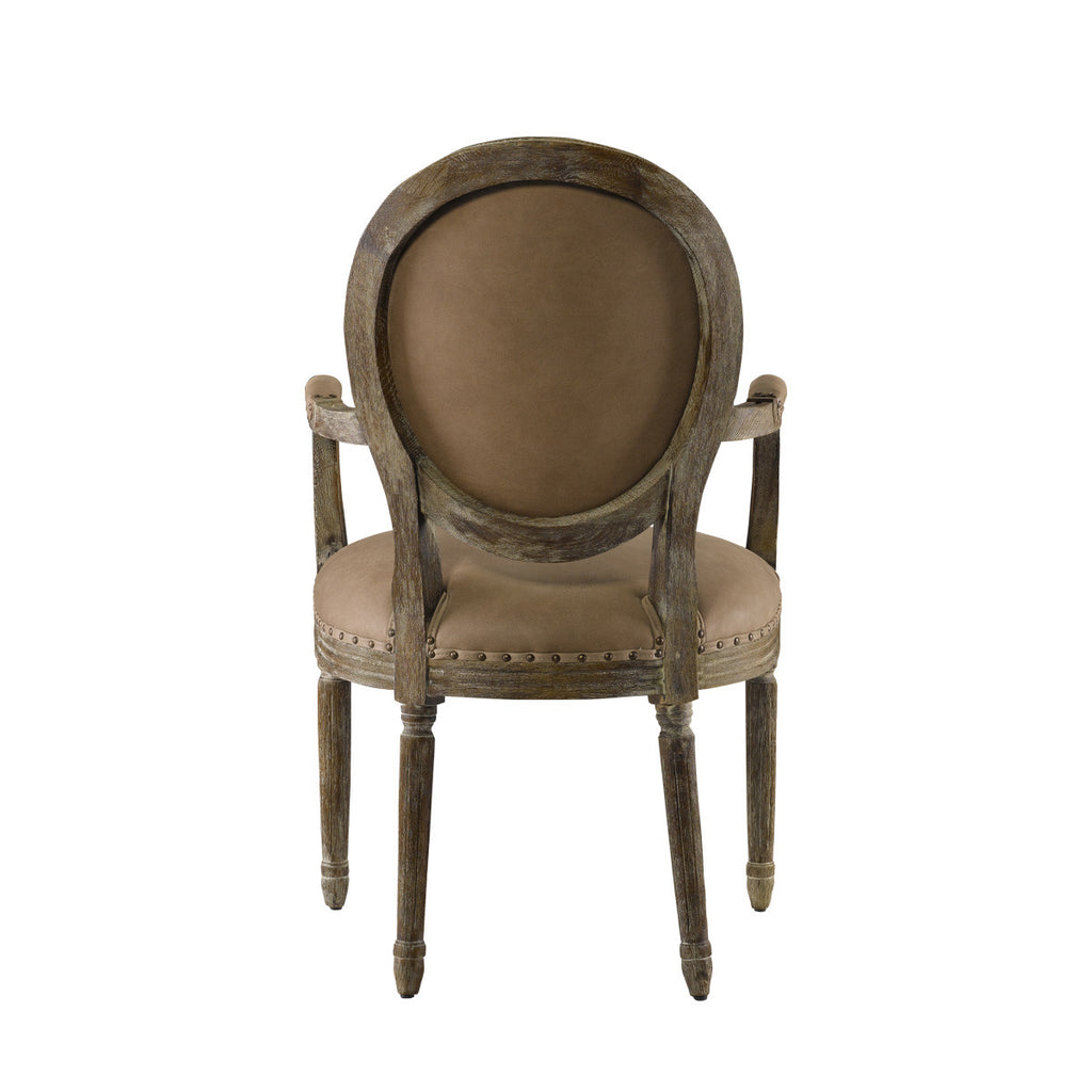 Стул Vintage Louis Round Arm Chair