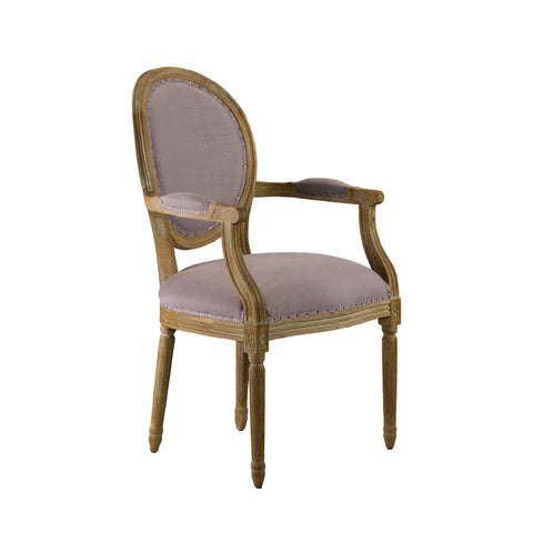 Стул Vintage Louis Round Arm Chair