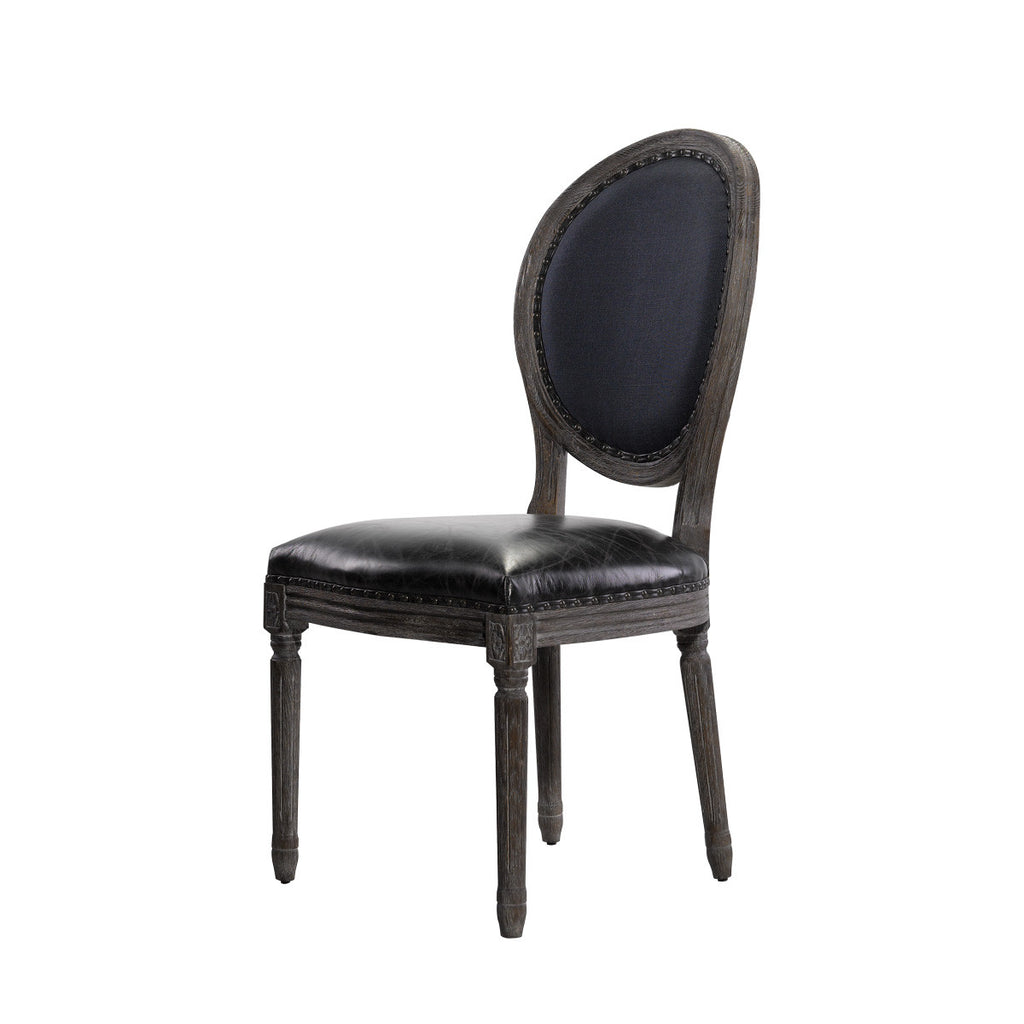 Стул VINTAGE LOUIS INDIGO SIDE CHAIR