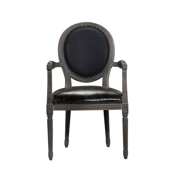 Стул VINTAGE LOUIS INDIGO ARM CHAIR