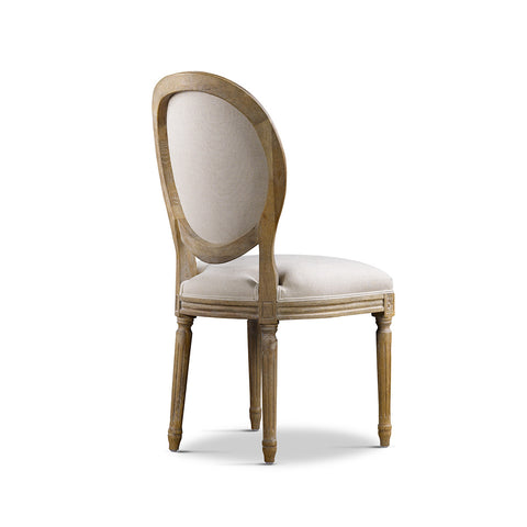 Винтажный стул VINTAGE LOUIS ROUND SIDE CHAIR