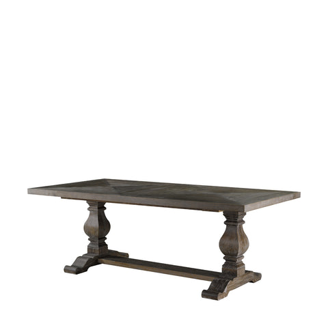 Стол 84" New Trestle Table Grey