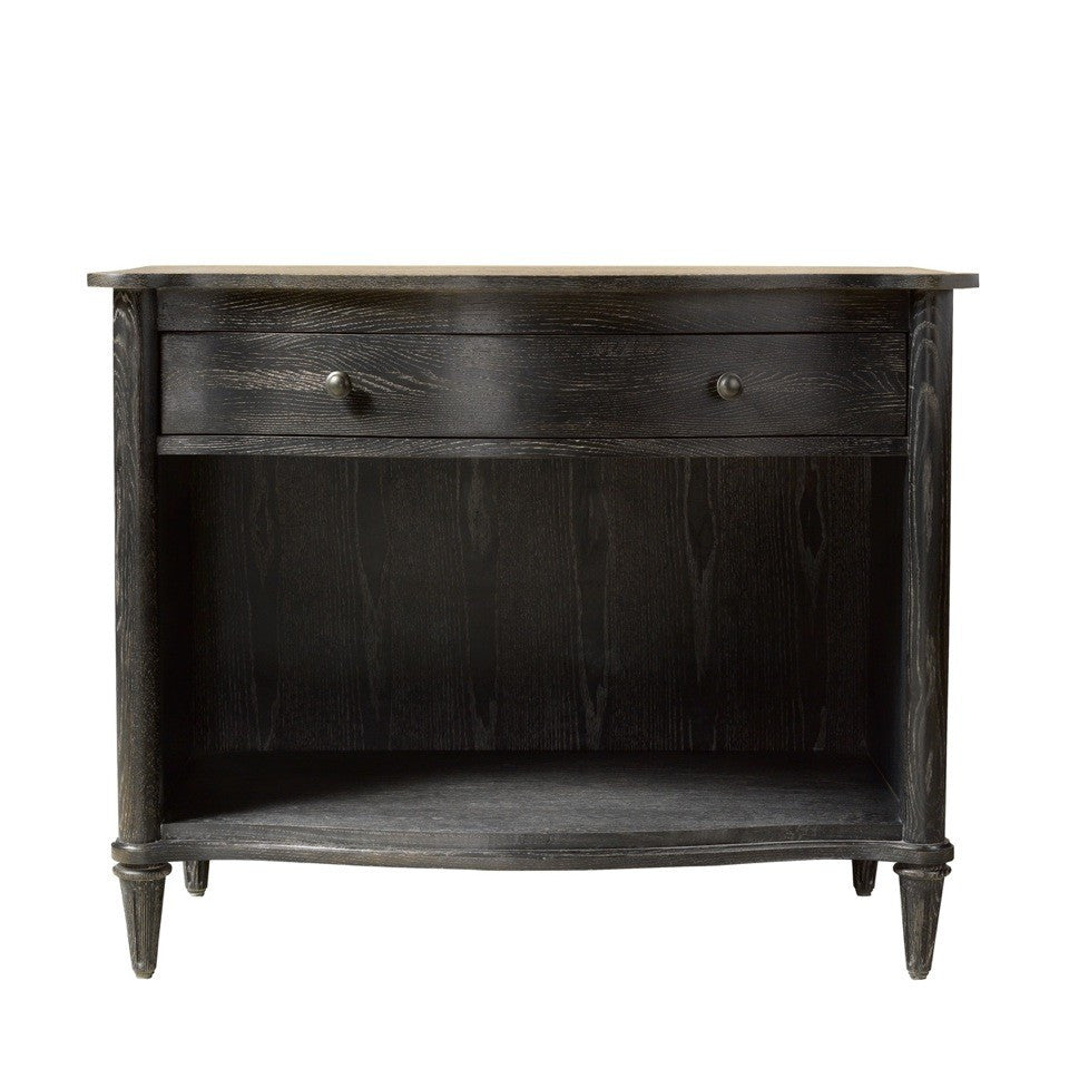 Комод BAXLEY BEDSIDE ANTIQUE BLACK TABLE