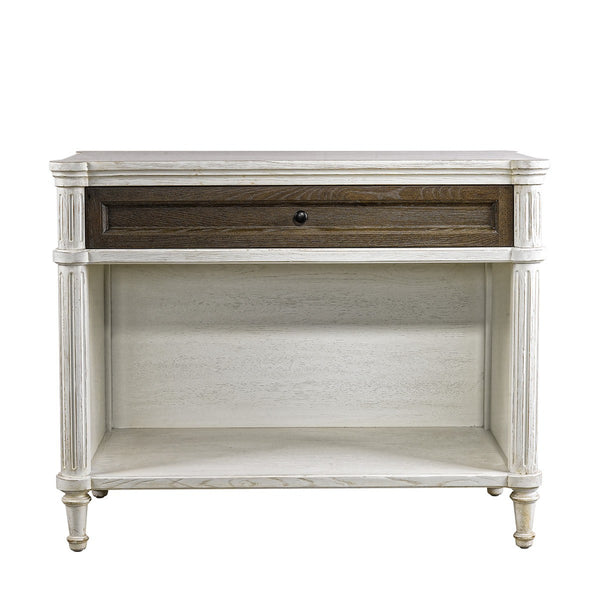 Тумба Alden Vintage White Side Table