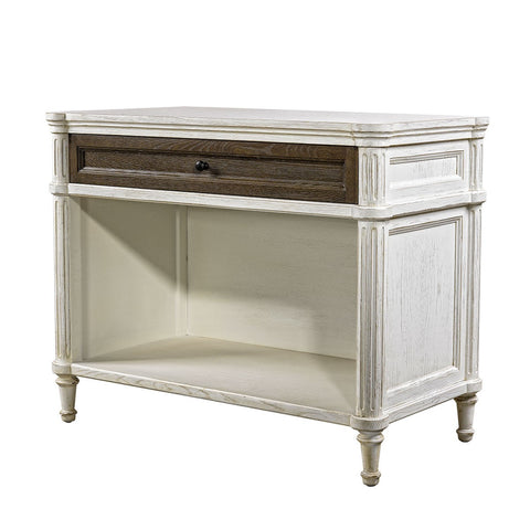 Тумба Alden Vintage White Side Table