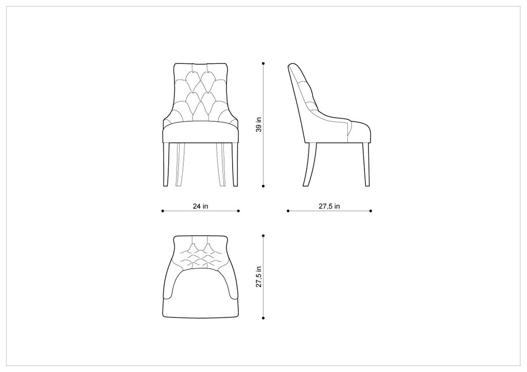 Стул ALBERT ARM CHAIR