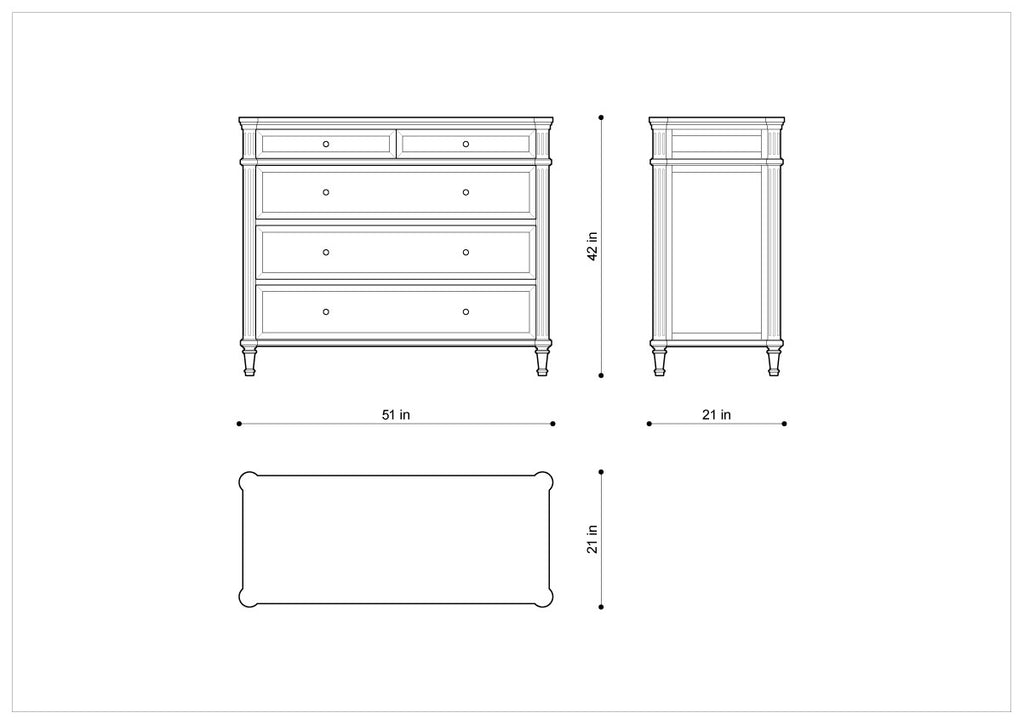 Комод ALDEN CHEST OF DRAWERS