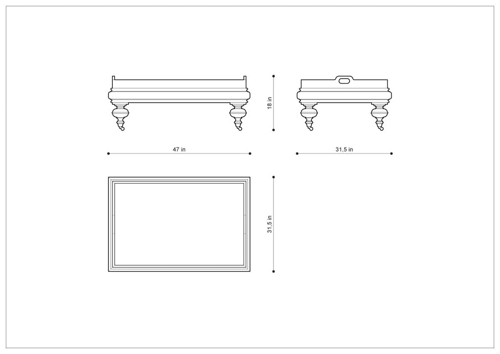 Стол BRADBURN COCKTAIL TABLE