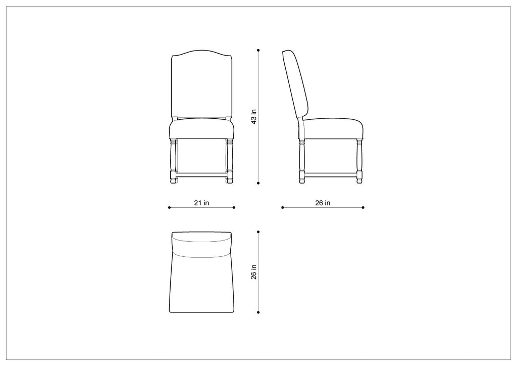 Стул EDUARD SIDE CHAIR