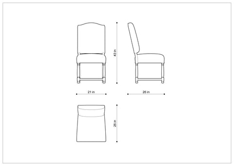 Стул EDUARD SIDE CHAIR