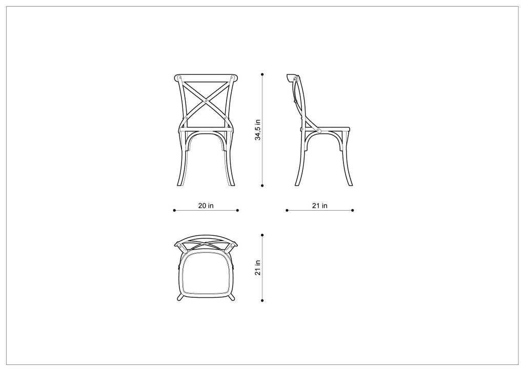 Стул FARMHOUSE SIDE CHAIR
