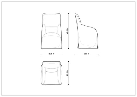 Стул FLANDIA ARM CHAIR