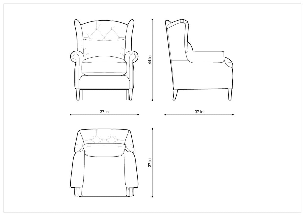 Кресло LEUVEN ARMCHAIR