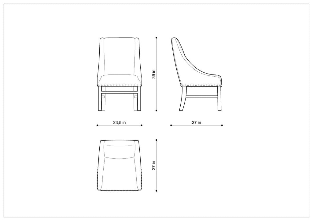 Стул NEW TRESTLE CHAIR
