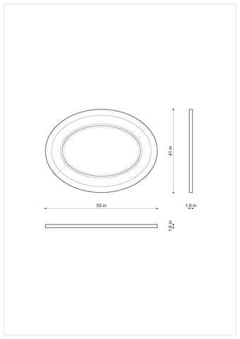 Зеркало OLMETTA WIDE MIRROR