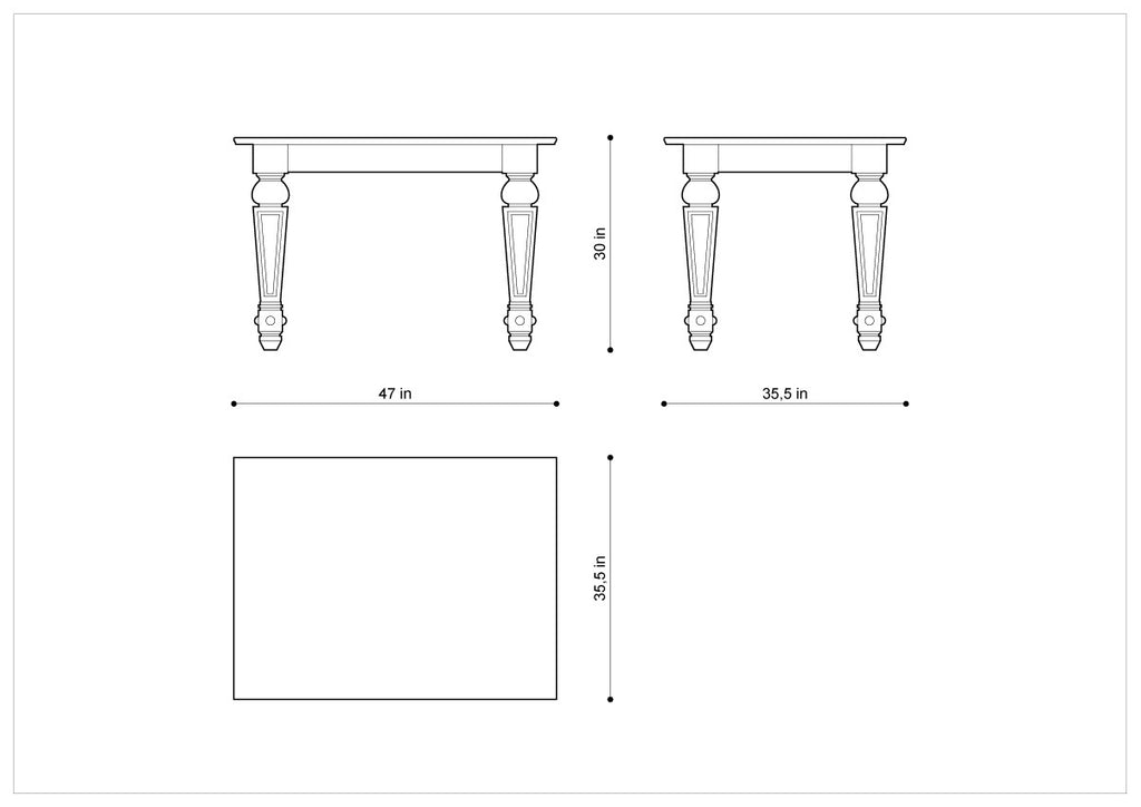 Стол SMALL BASILDON OAK WOOD TABLE