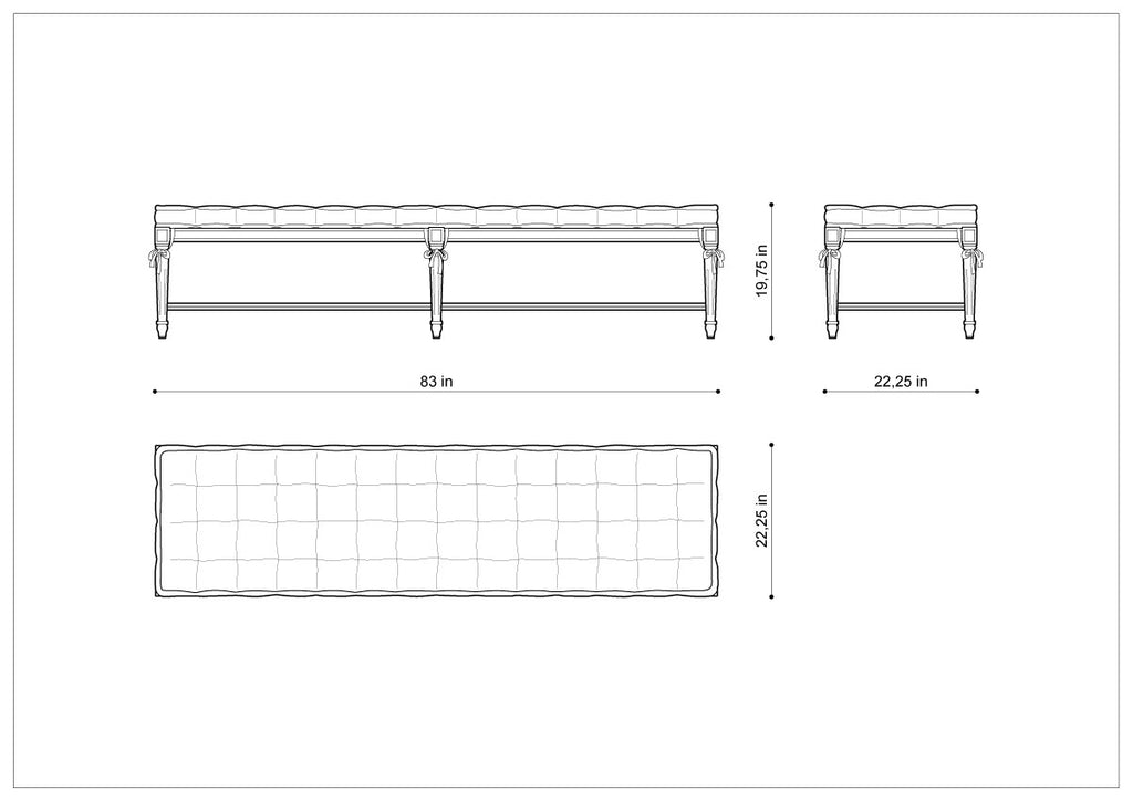 Скамейка TIANA BENCH